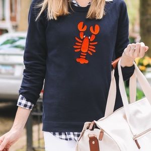 J Crew Lobster sweater